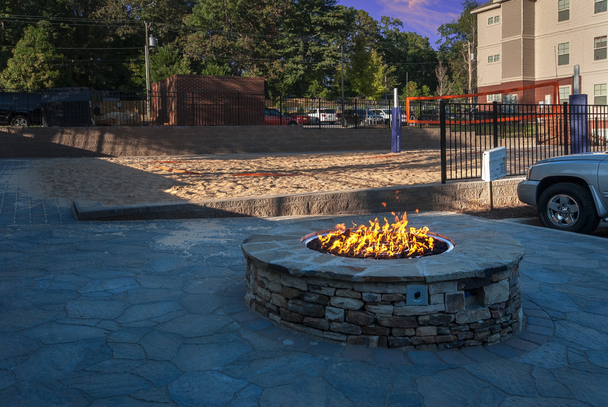 Apartment Community Fire Pit